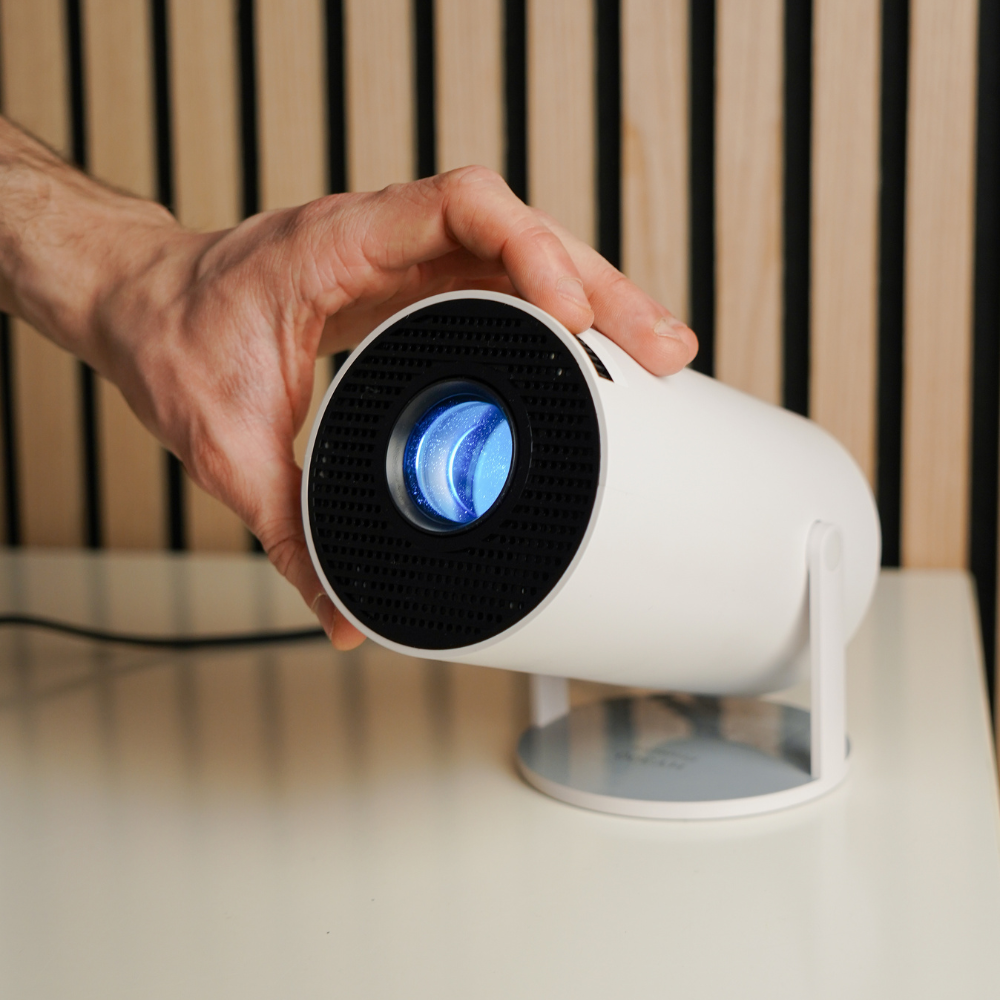 Visual Smart Projektor - WiFi & Bluetooth med 4K HD Support