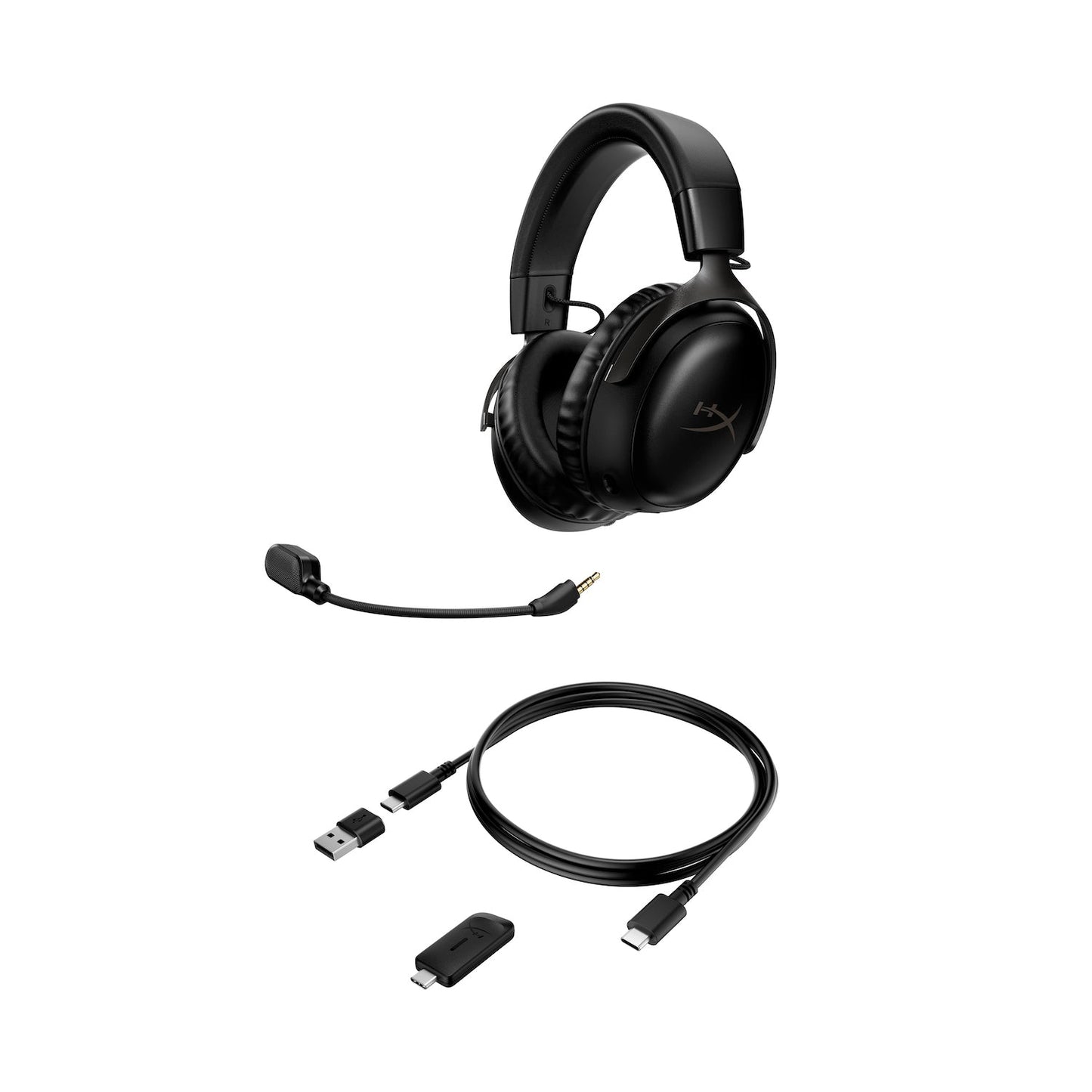 HyperX Cloud III Wireless – Kabelloses Premium-Gaming-Headset mit 3D-Klang