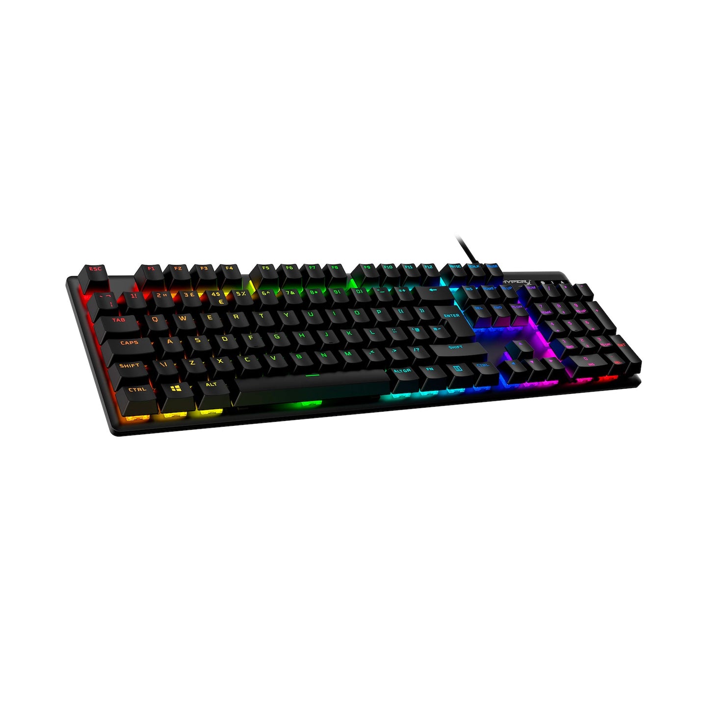 HyperX PBT Tastenkappen-Set – Komplettes Keycap-Kit mit Leuchteffekt